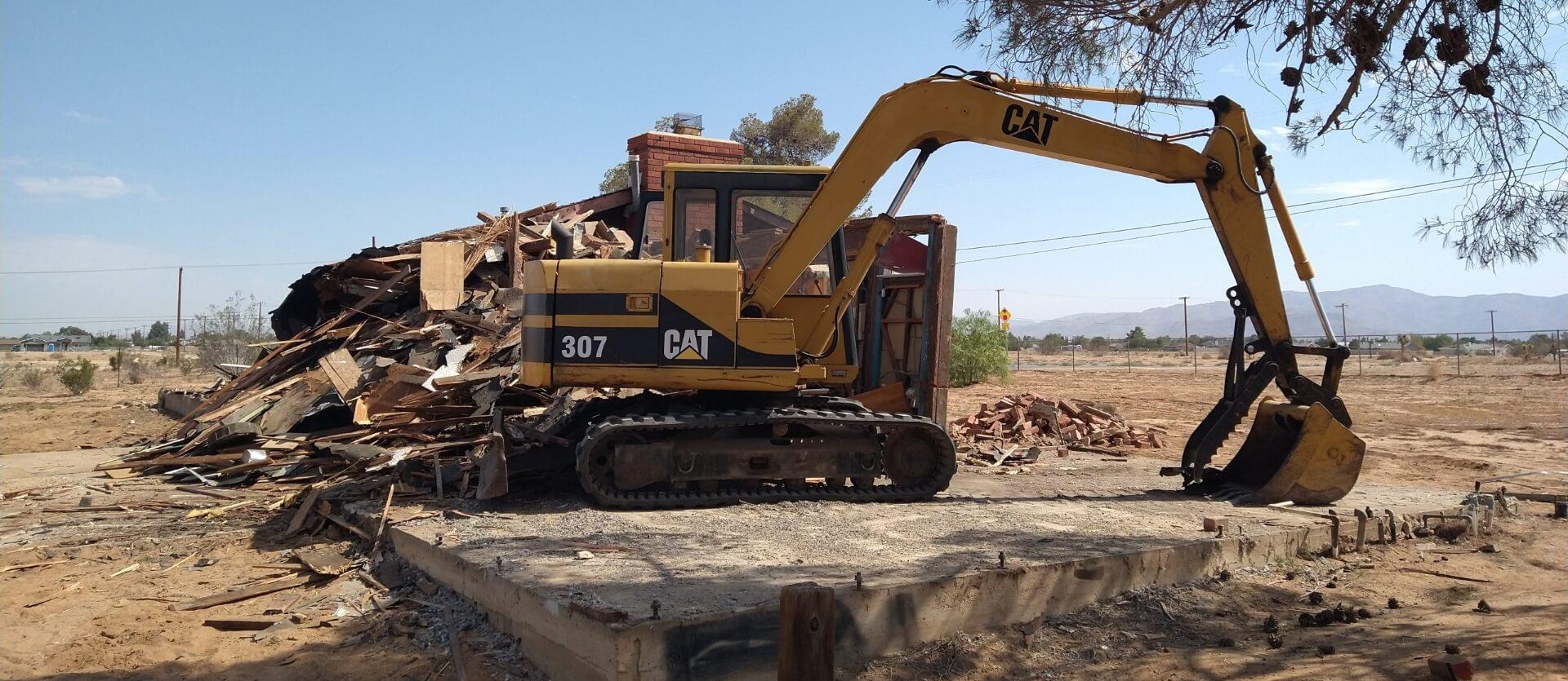 Demolition Contractor Apple Valley, CA